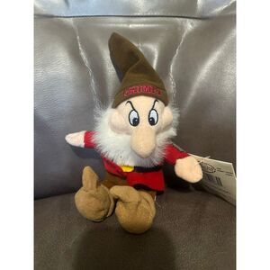 Disney‎ store mini bean bag grumpy